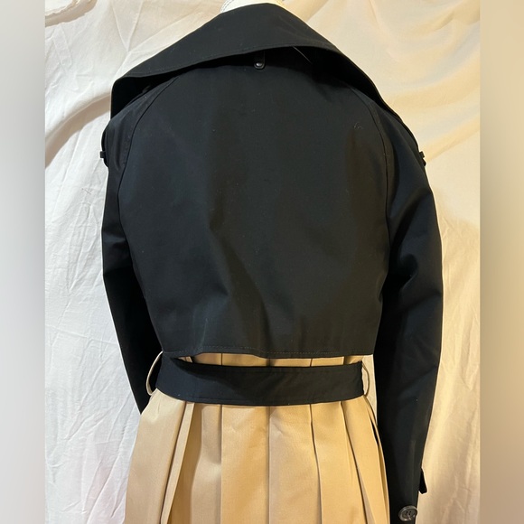 MACKAGE Classy Feminine Beautiful Unique 2 Colors Trench Coat Pleated at Back - Picture 8 of 11